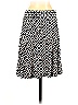 Ann Taylor LOFT Hearts Graphic Polka Dots Animal Print Leopard Print Black Casual Skirt Size S - photo 2