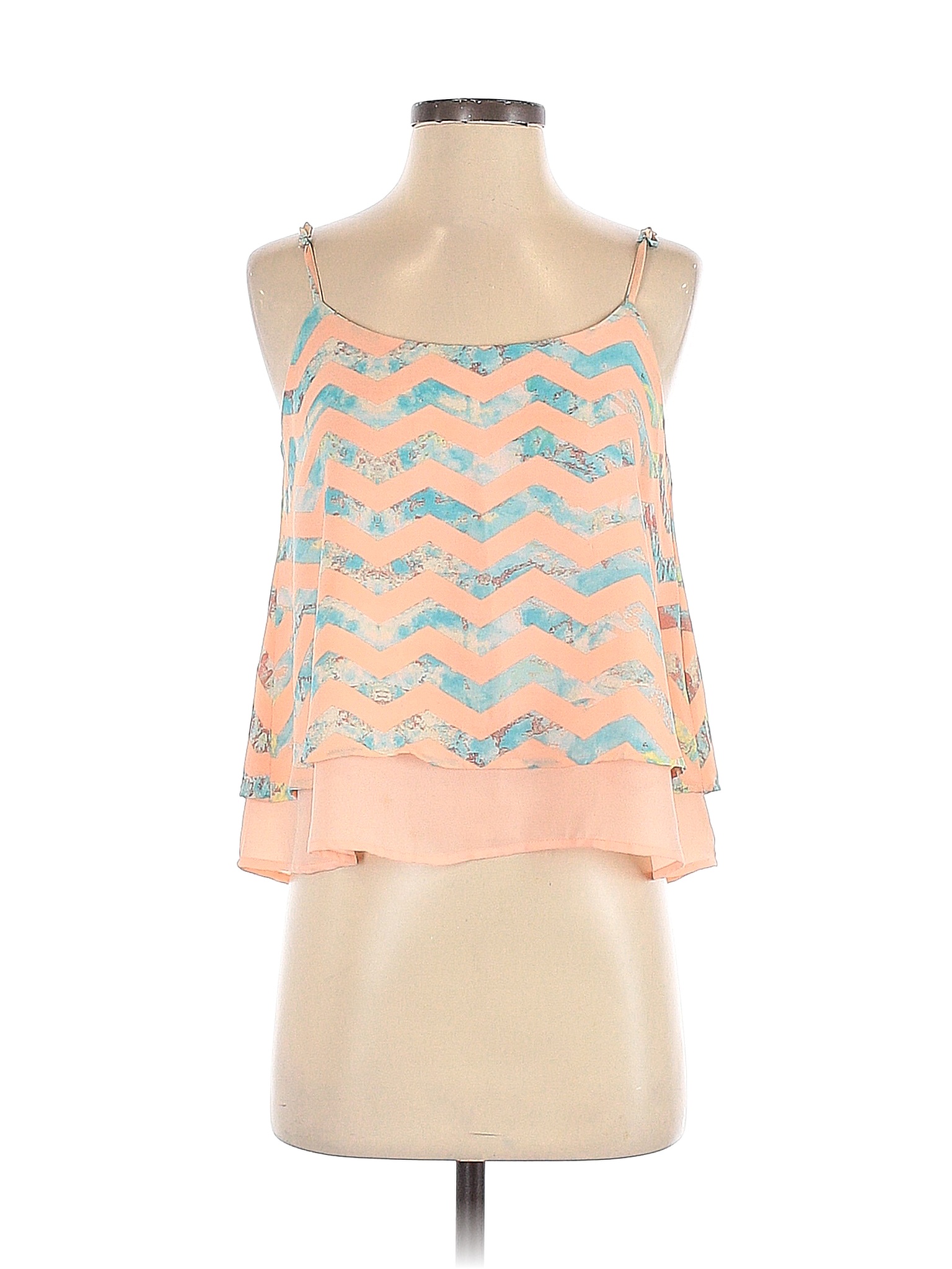 Charlotte Russe Pink Sleeveless Top Size XL - 72% off
