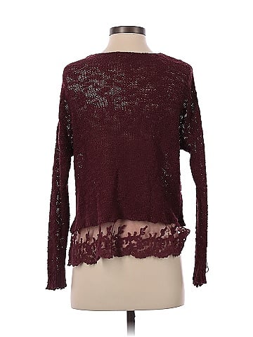 Woven Heart Long Sleeve Top (view 2)