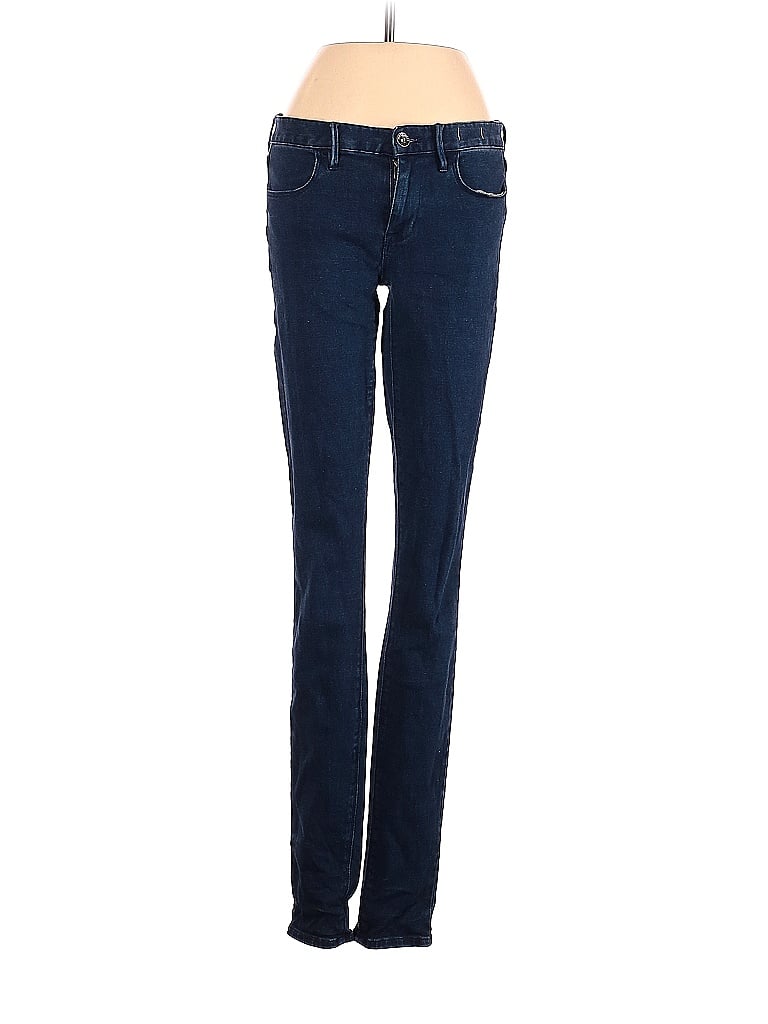 Madewell Solid Blue Jeans 26 Waist - 93% off | thredUP