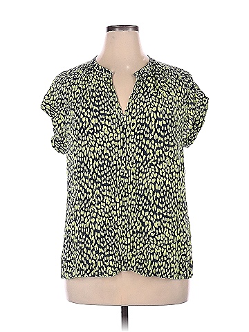 jcpenney green blouse