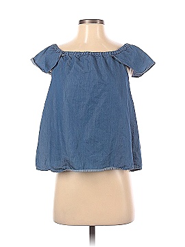 J.Crew Factory Store Short Sleeve Blouse (view 1)