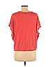 American Eagle Outfitters Red Pink Short Sleeve Top Size M - photo 2