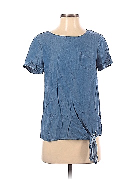 LC Lauren Conrad Short Sleeve Blouse (view 1)