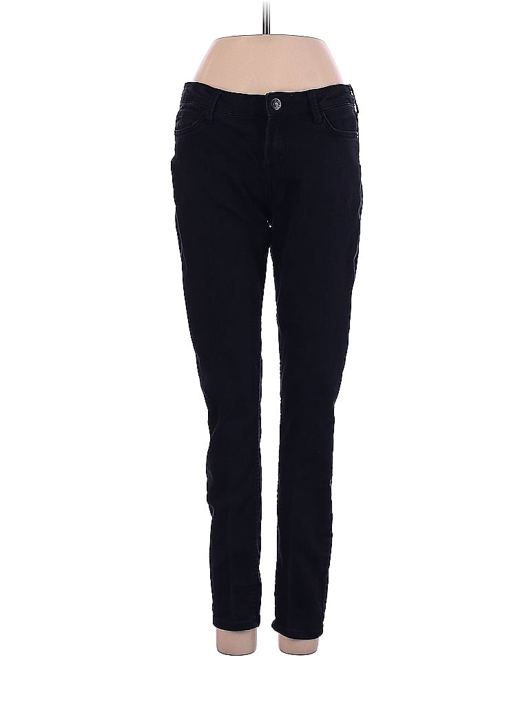 Pre-owned Mango Jeans In Black