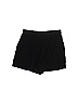 H&M 100% Viscose Solid Tortoise Black Shorts Size 8 - photo 1