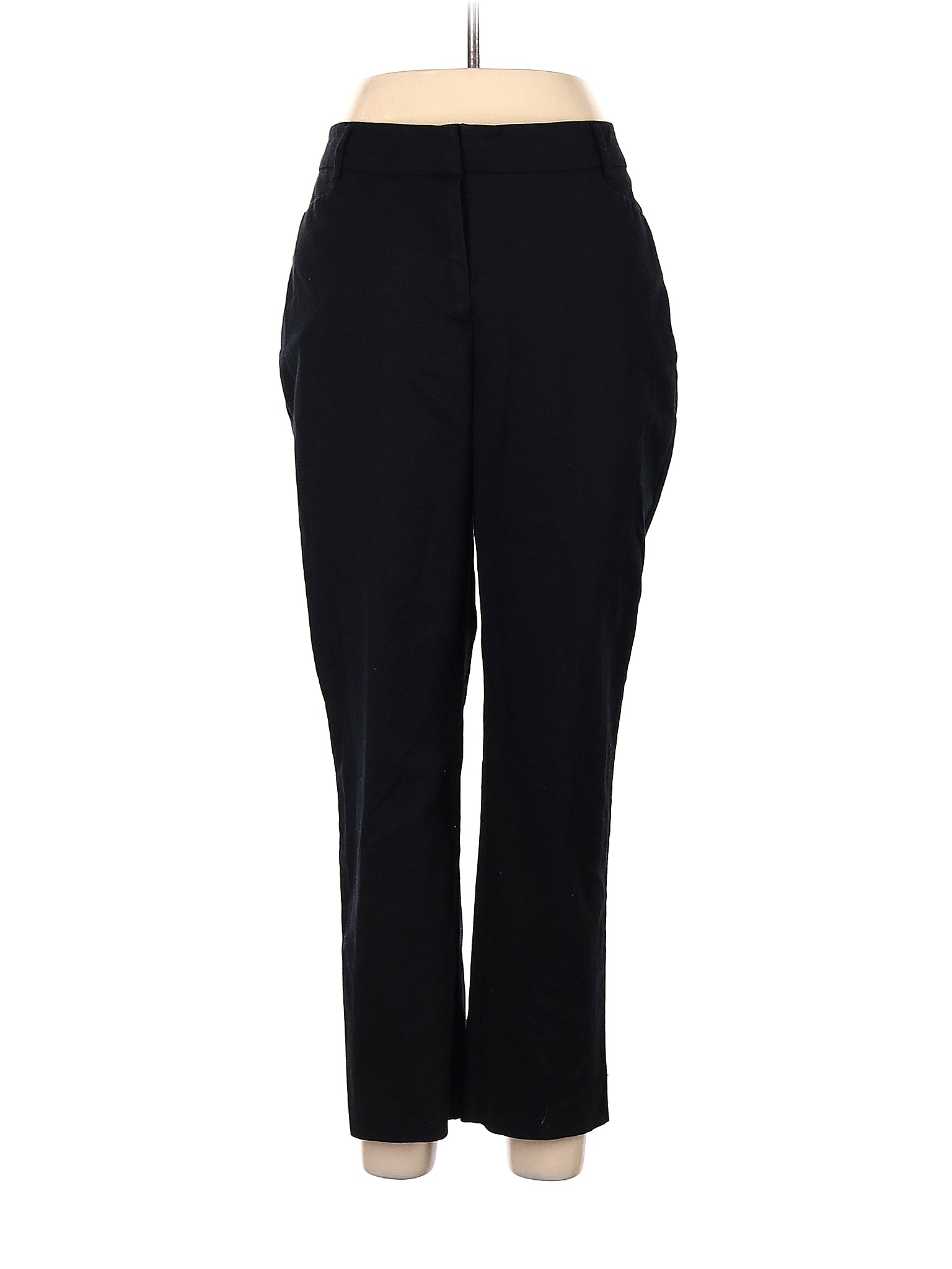 Dana Buchman Solid Black Dress Pants Size 12 - 85% off | thredUP