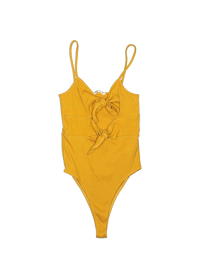 Pull&Bear Yellow Bodysuit Size S - photo 1