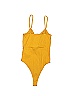 Pull&Bear Yellow Bodysuit Size S - photo 2