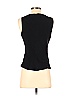 Carlisle 100% Silk Black Sleeveless Silk Top Size 4 - photo 2