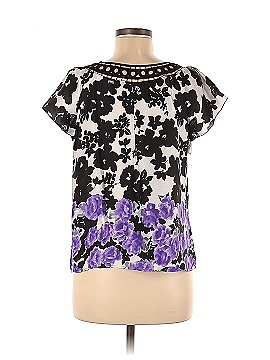 Signature by Larry Levine Short Sleeve Blouse (view 2)
