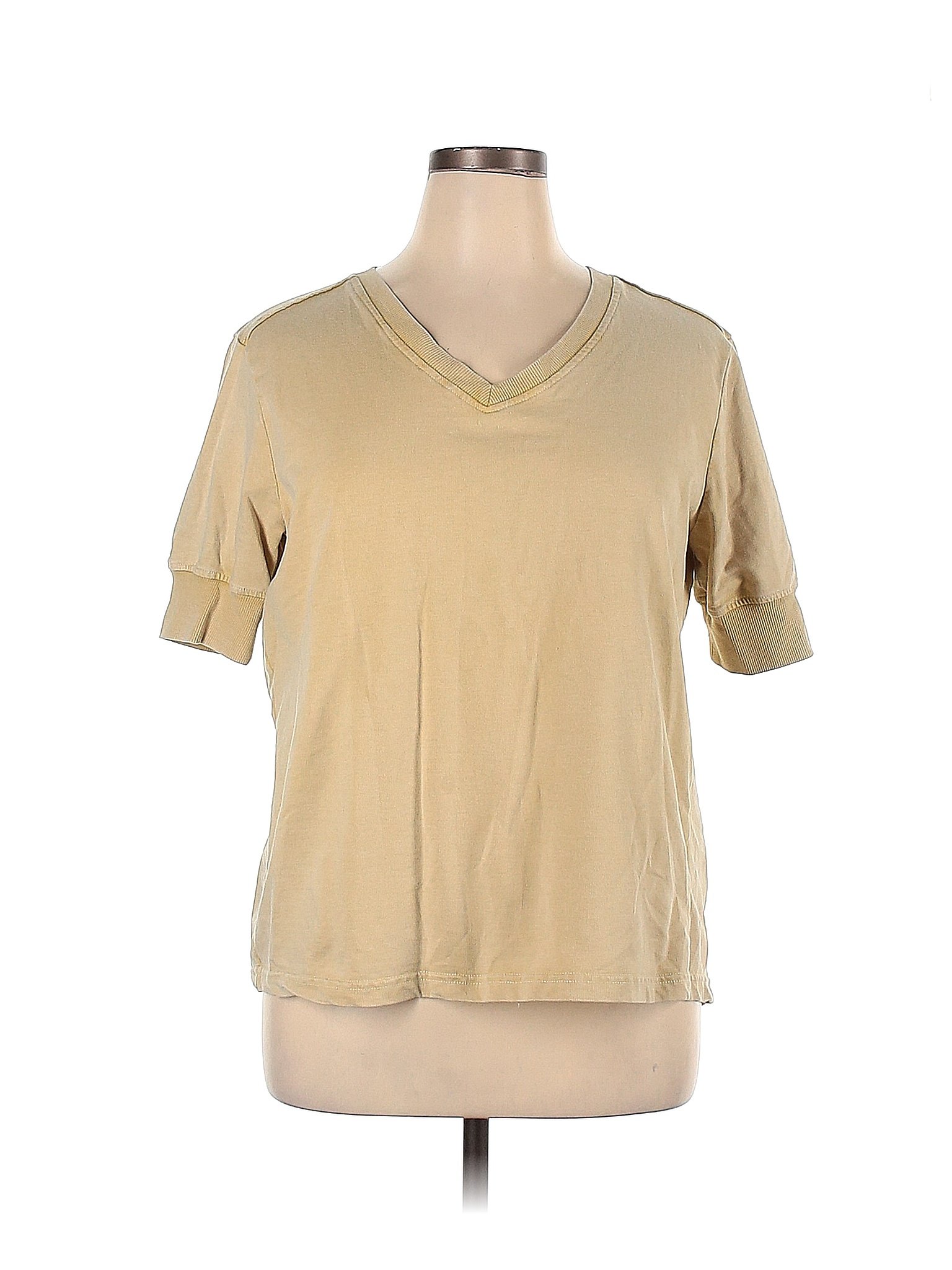 Jane and Delancey Solid Colored Tan Sweatshirt Size XL - 70% off | thredUP