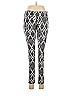 Assorted Brands Argyle Graphic Gray Leggings Size M - photo 1