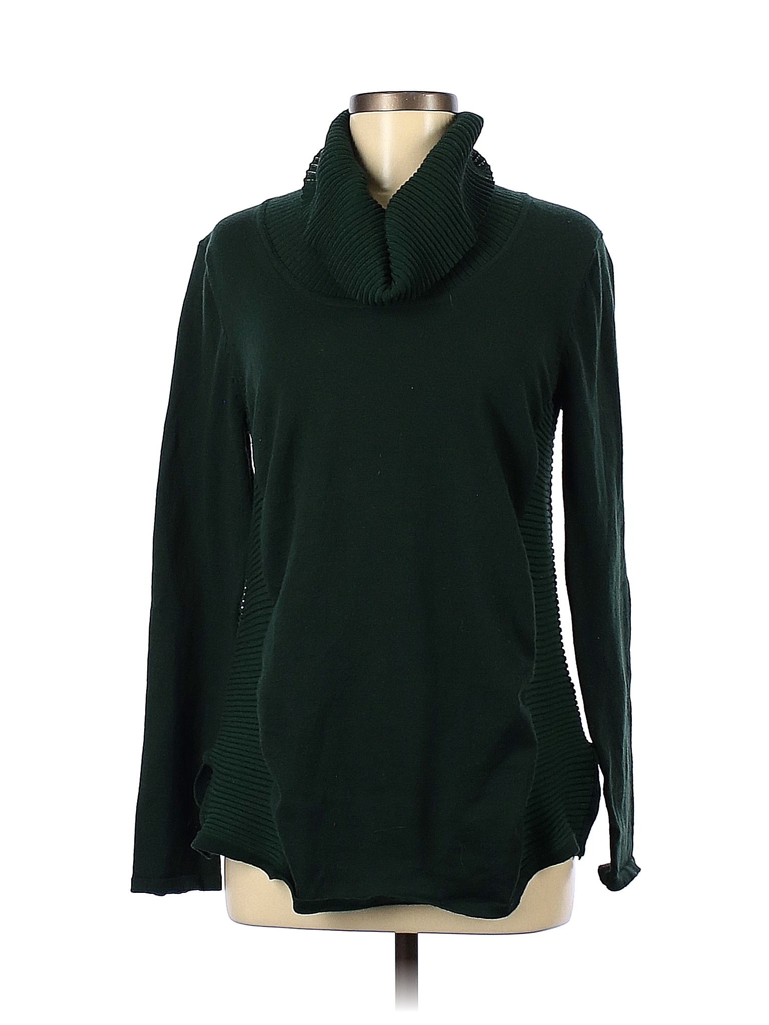 Cable & Gauge Green Turtleneck Sweater Size M - 61% off | thredUP