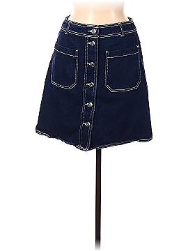 POPSUGAR Denim Skirt (view 1)