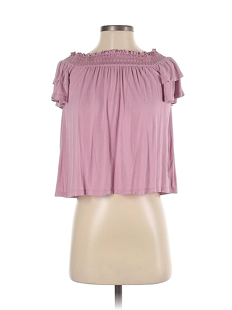 American Eagle Outfitters Pink Short Sleeve Top Size S - photo 1
