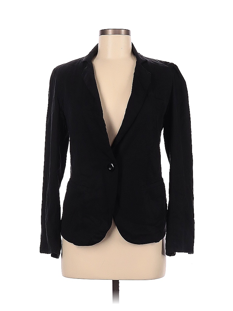 Cartonnier 100% Polyester Solid Black Blazer Size 2 - 83% off | thredUP