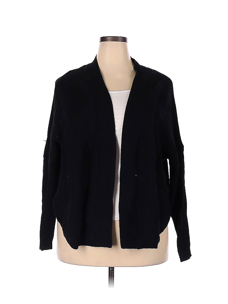 Universal Thread Solid Black Cardigan Size Xxl - 46% Off 