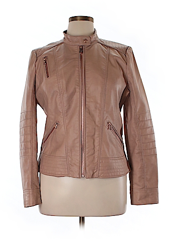 Guess Faux Leather Jacket - front