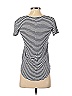 Lou & Grey 100% Cotton Stripes Gray Short Sleeve T-Shirt Size XS - photo 2