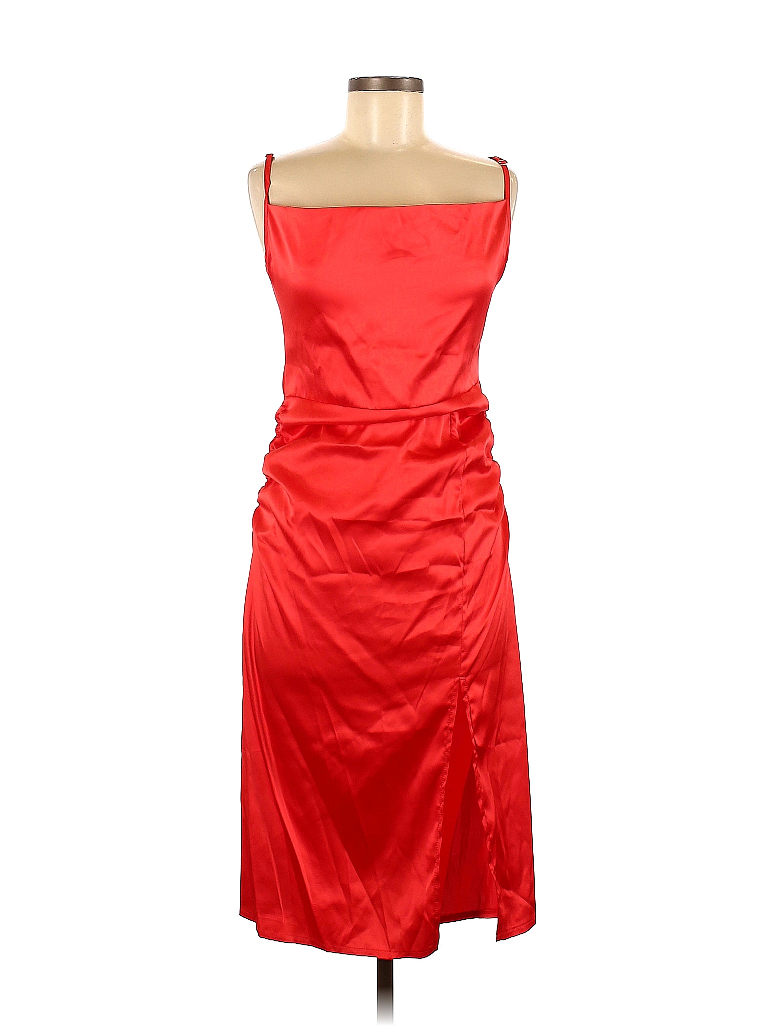 Sheilay Solid Red Cocktail Dress Size S - 73% off | thredUP