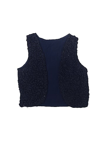 Justice Faux Fur Vest (view 1)