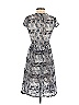 Elodie Paisley Tweed Chevron-herringbone Graphic Gray Cocktail Dress Size XS - photo 2