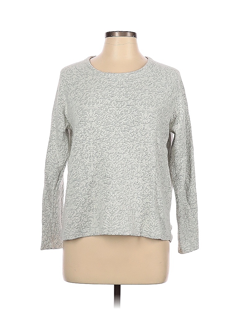 Jane and Delancey Paisley Gray Sweatshirt Size L - 79% off | thredUP