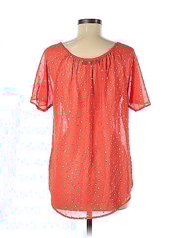 Blue Rain Short Sleeve Blouse (view 2)