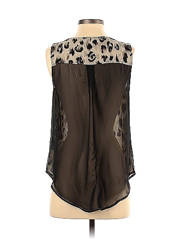 Edge Sleeveless Blouse (view 2)