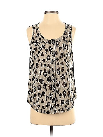 Edge Sleeveless Blouse (view 1)