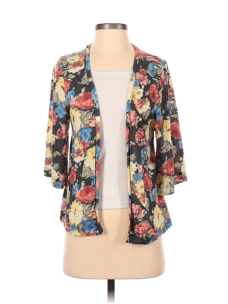 Floral Knit Set  Mid Grey Multi