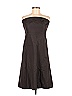 J.Crew 100% Cotton Solid Brown Cocktail Dress Size 8 - photo 1