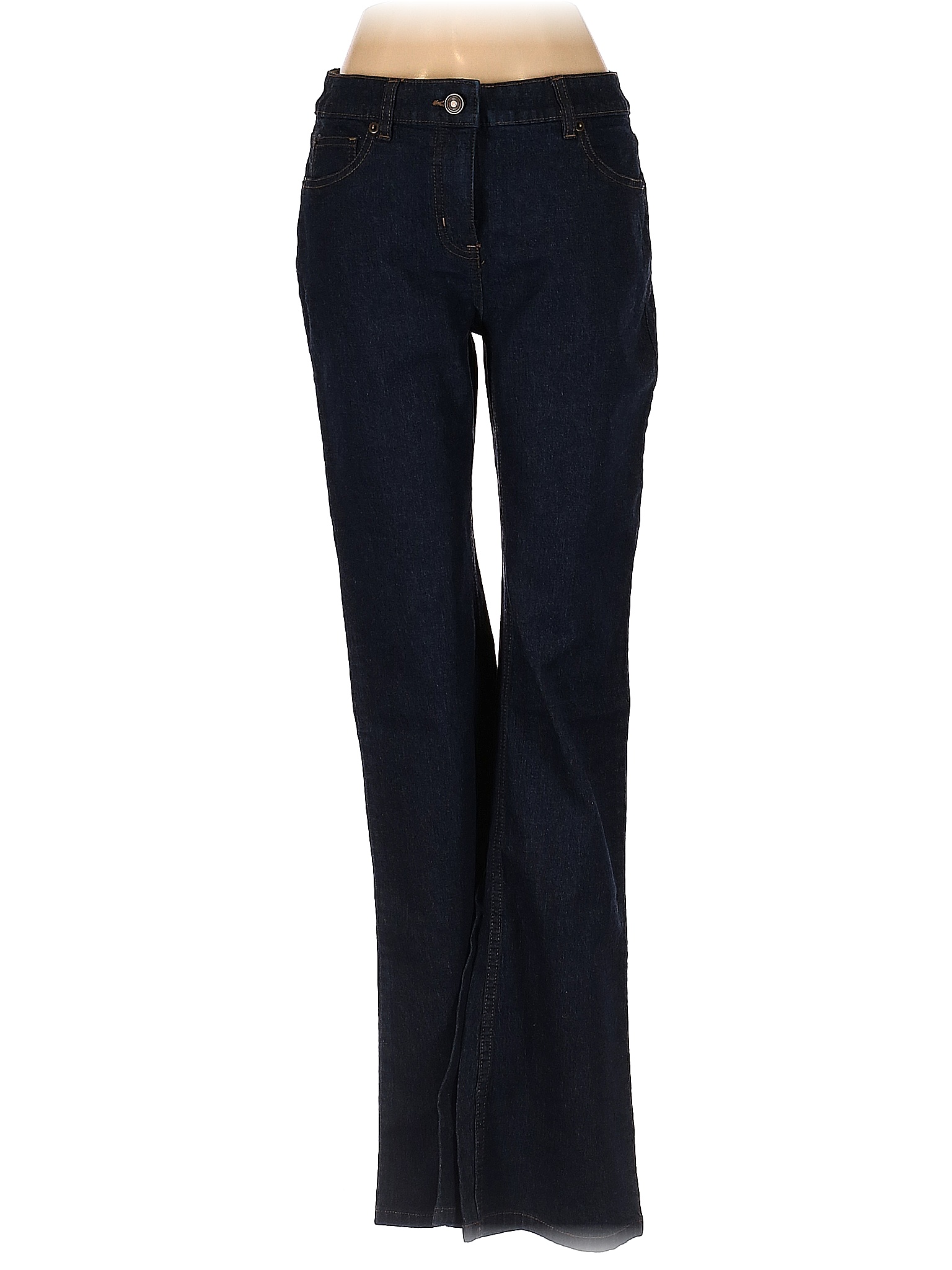 Van Heusen Solid Blue Jeans Size 4 - 85% off | ThredUp