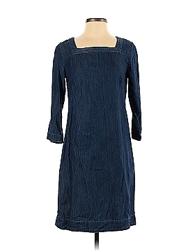 Talbots 100% Cotton Blue Casual Dress Size M - 77% off | thredUP
