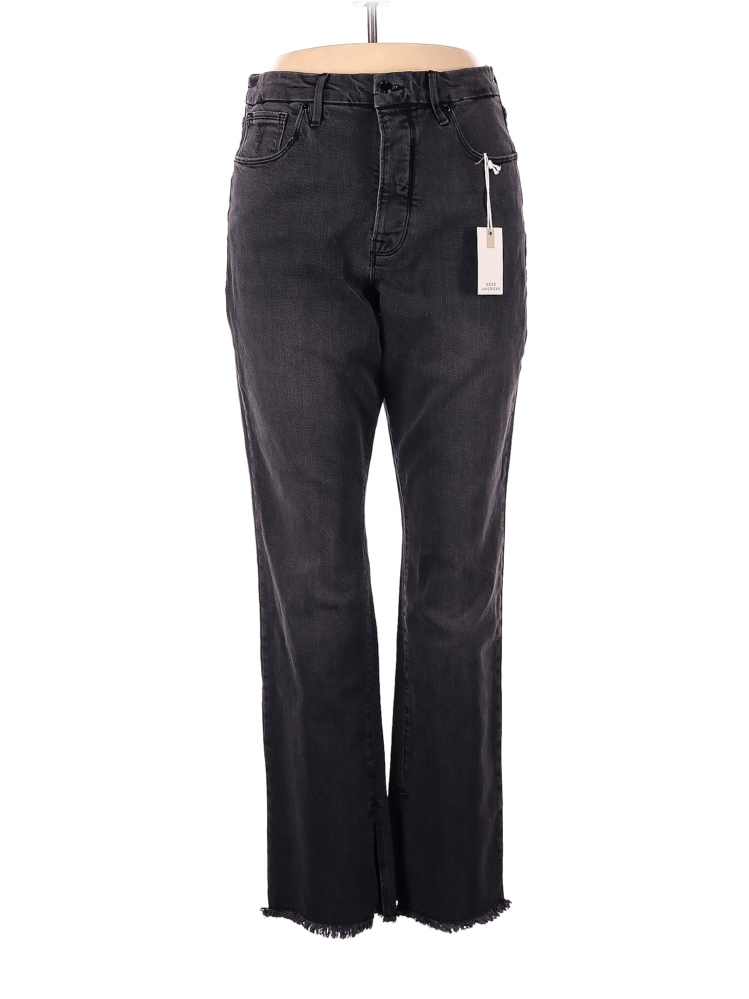 Good American Solid Black Jeans Size 15 78 off thredUP