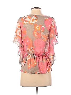 INC International Concepts Short Sleeve Blouse (view 2)