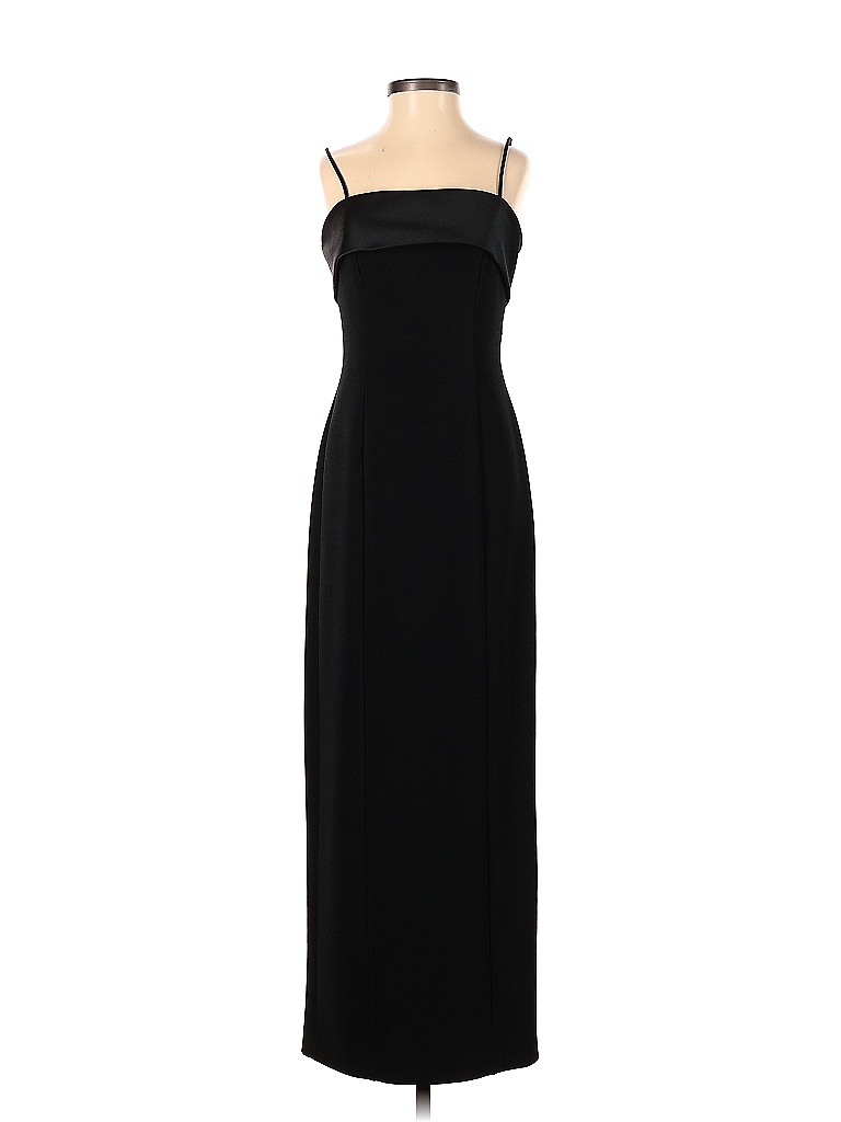 Alex Evenings Solid Black Cocktail Dress Size 4 (Petite) - 78% off ...