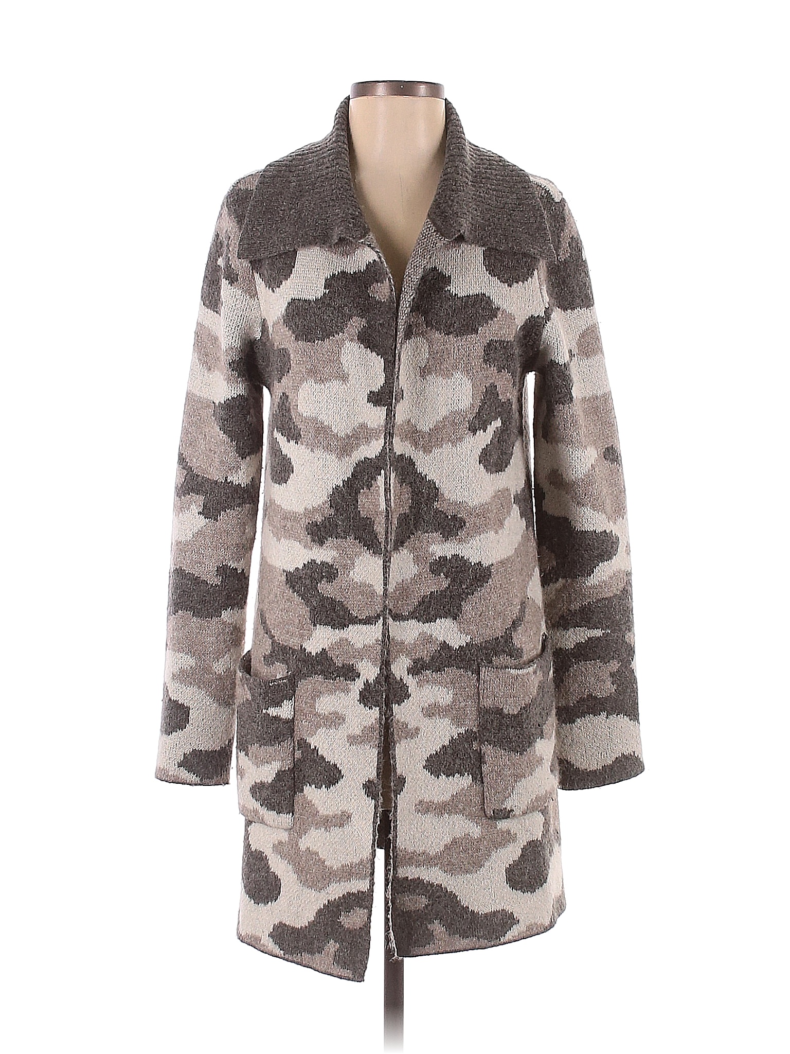 christian siriano camo sweater