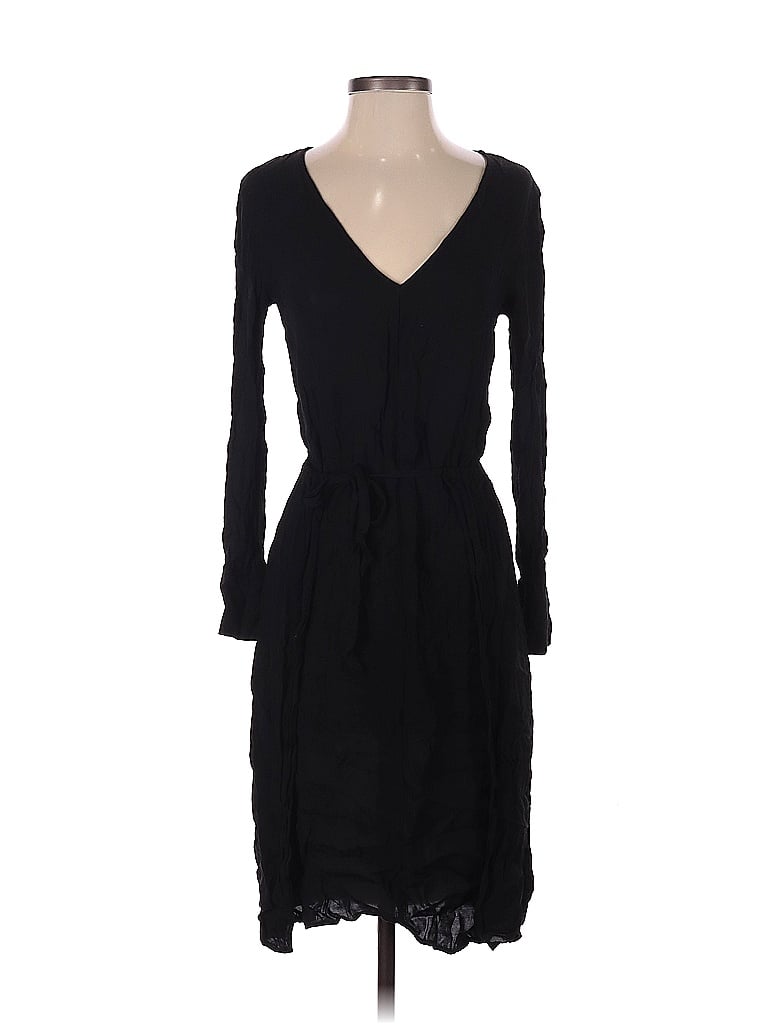 Pre-owned H&m Casual Dress In Black