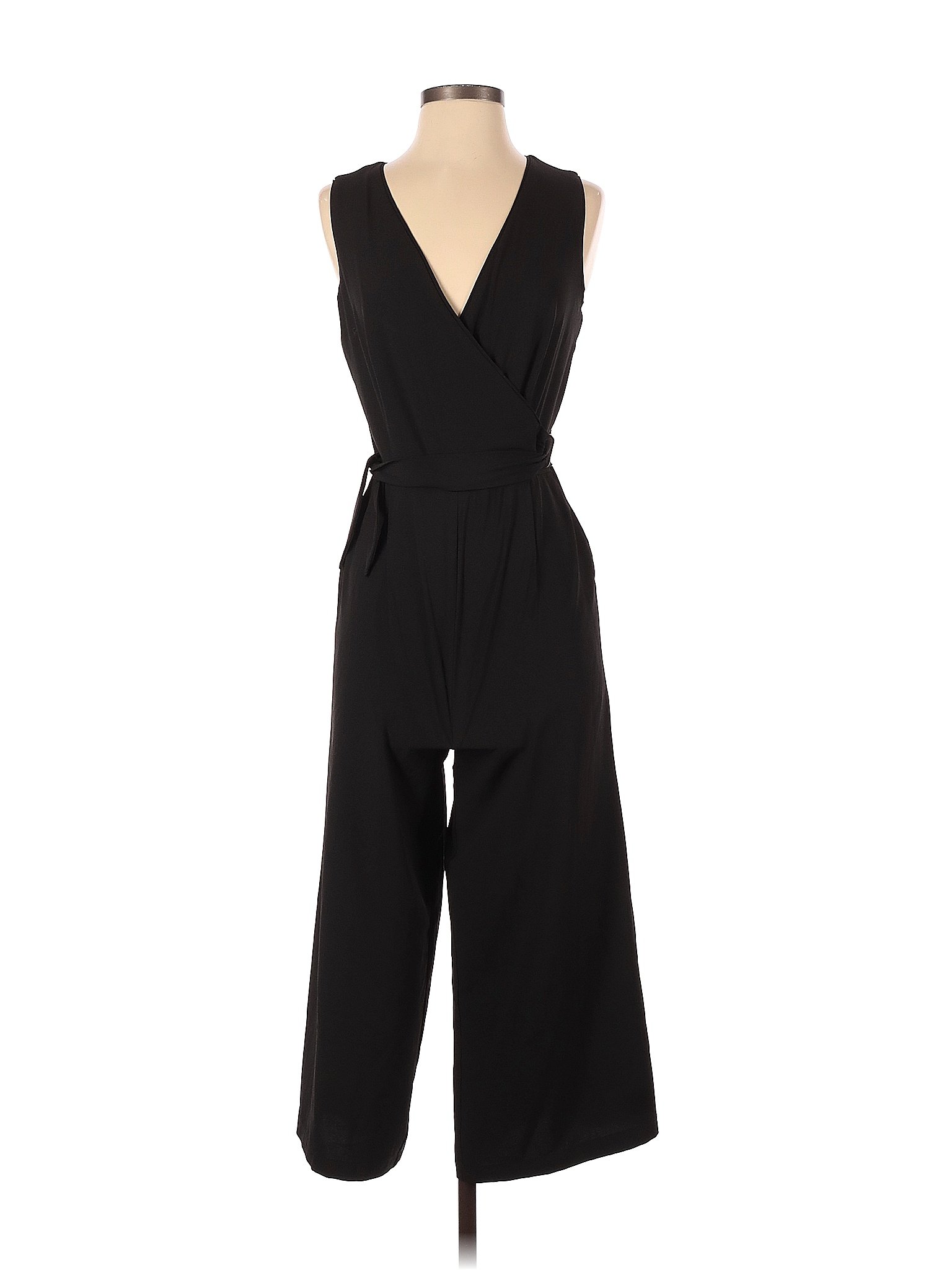 Cato Solid Black Jumpsuit Size 2 - 56% off | thredUP