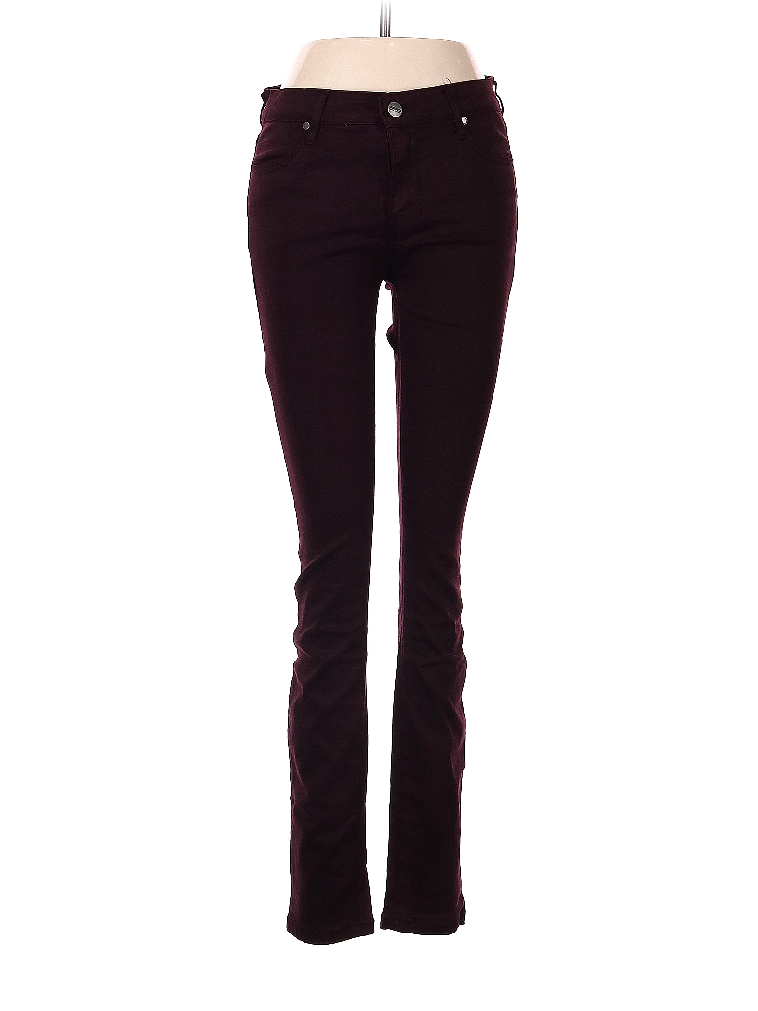 Buffalo by David Bitton Solid Burgundy Jeans Size 4 84 off thredUP