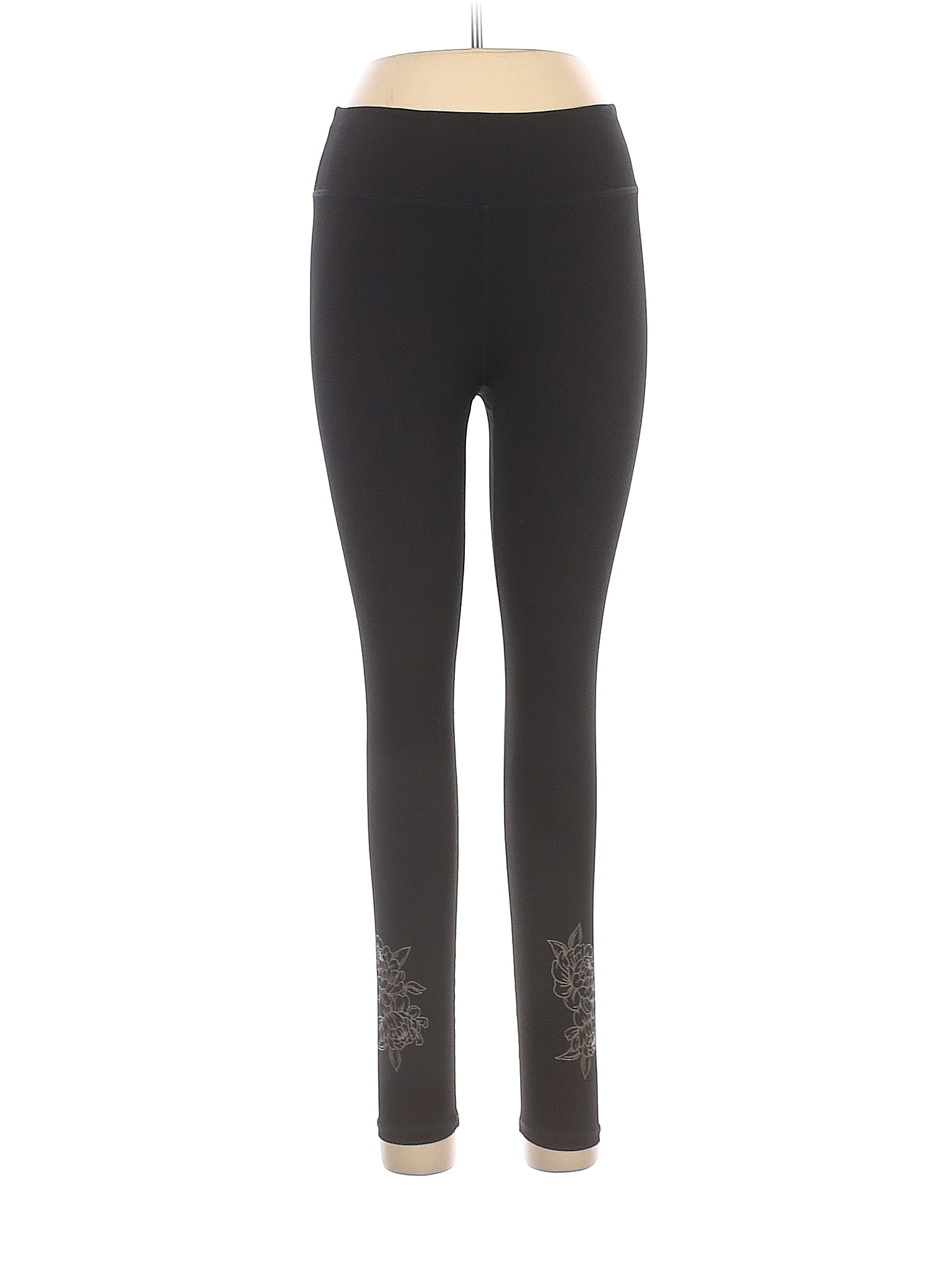 Fabletics Solid Black Active Pants Size M 62 off thredUP