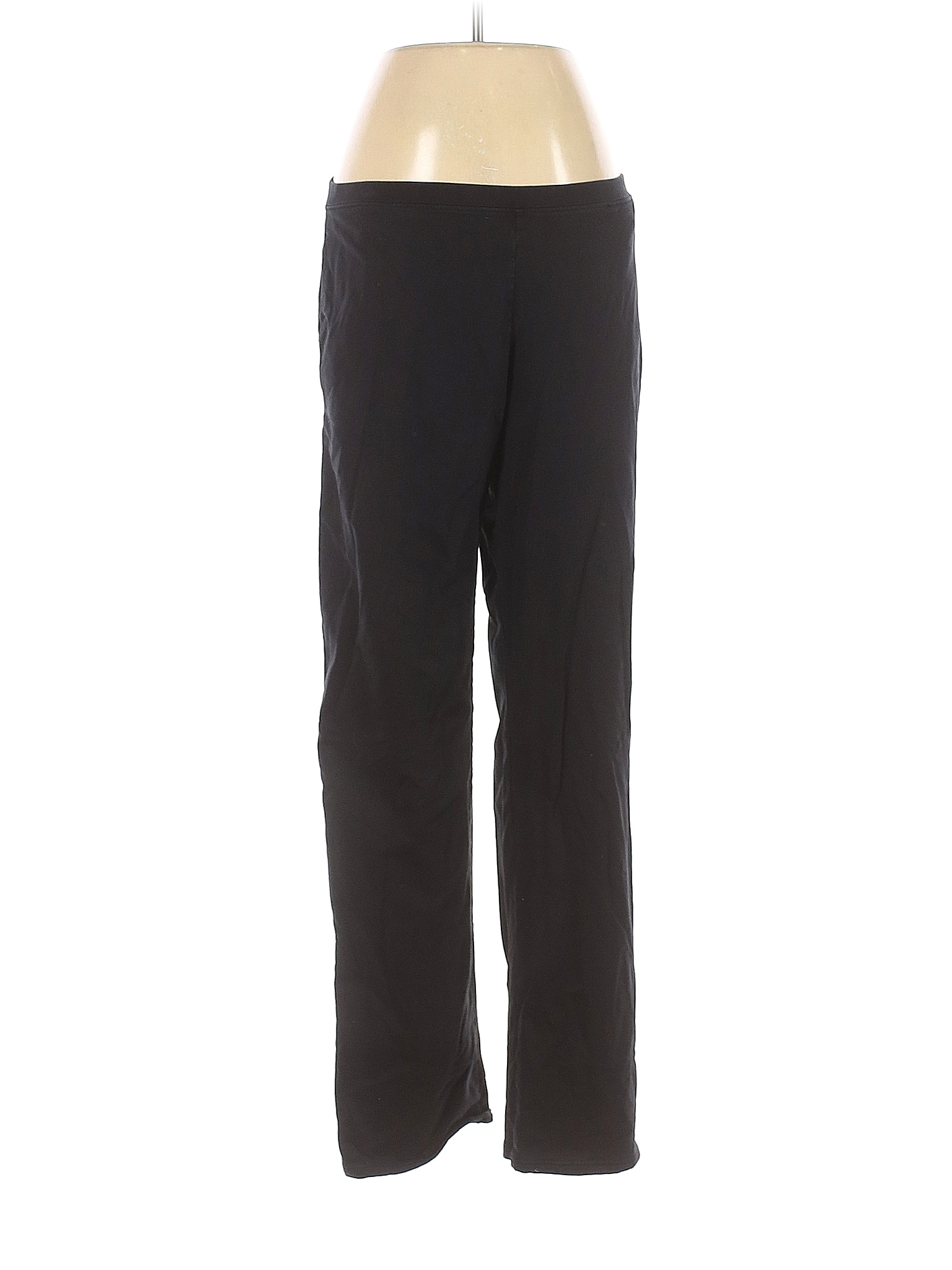 Liz Claiborne Solid Black Yoga Pants Size M 84 off thredUP