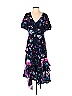Tanya Taylor 100% Silk Floral Blue Casual Dress Size 4 - photo 1