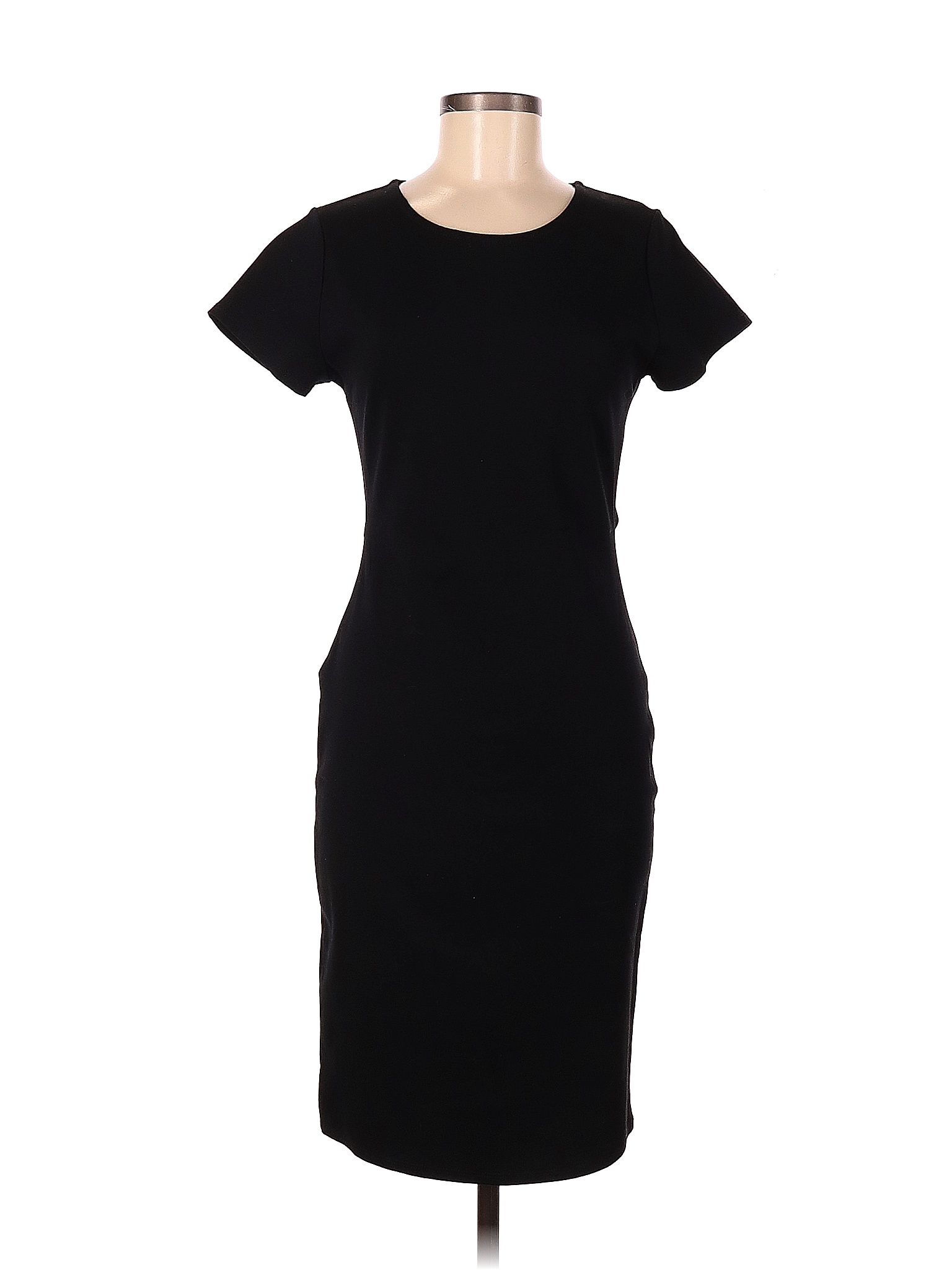 Rolla Coster Solid Black Casual Dress Size M Off Thredup