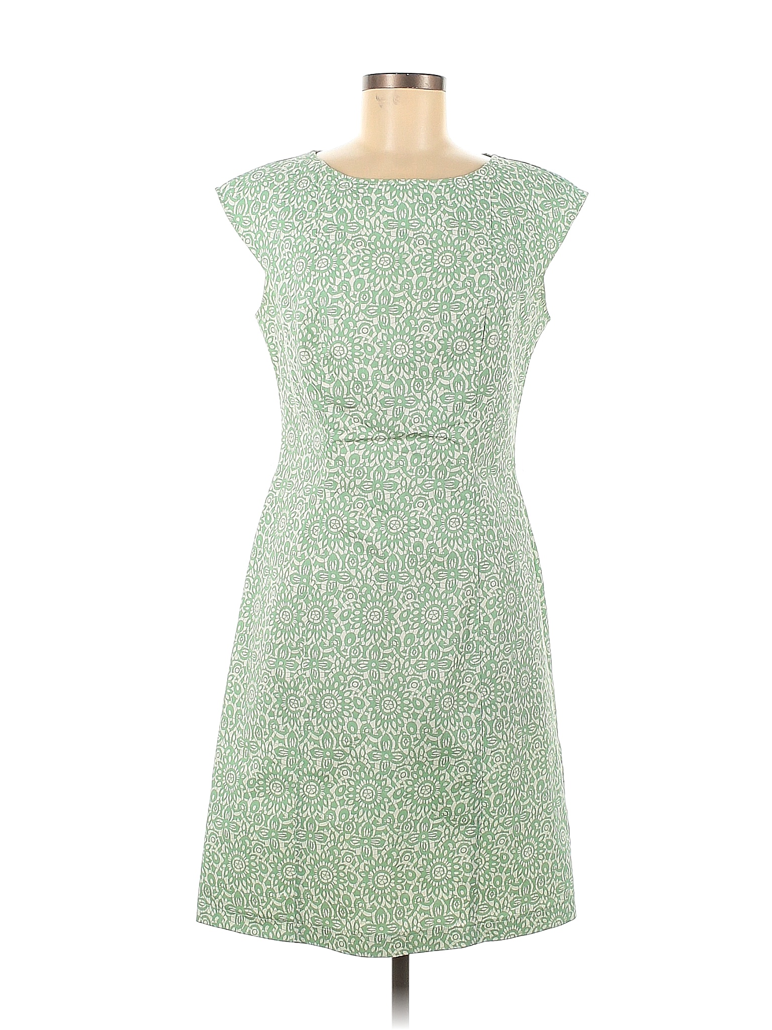 Sharagano Green Casual Dress Size 8 - 74% off | thredUP