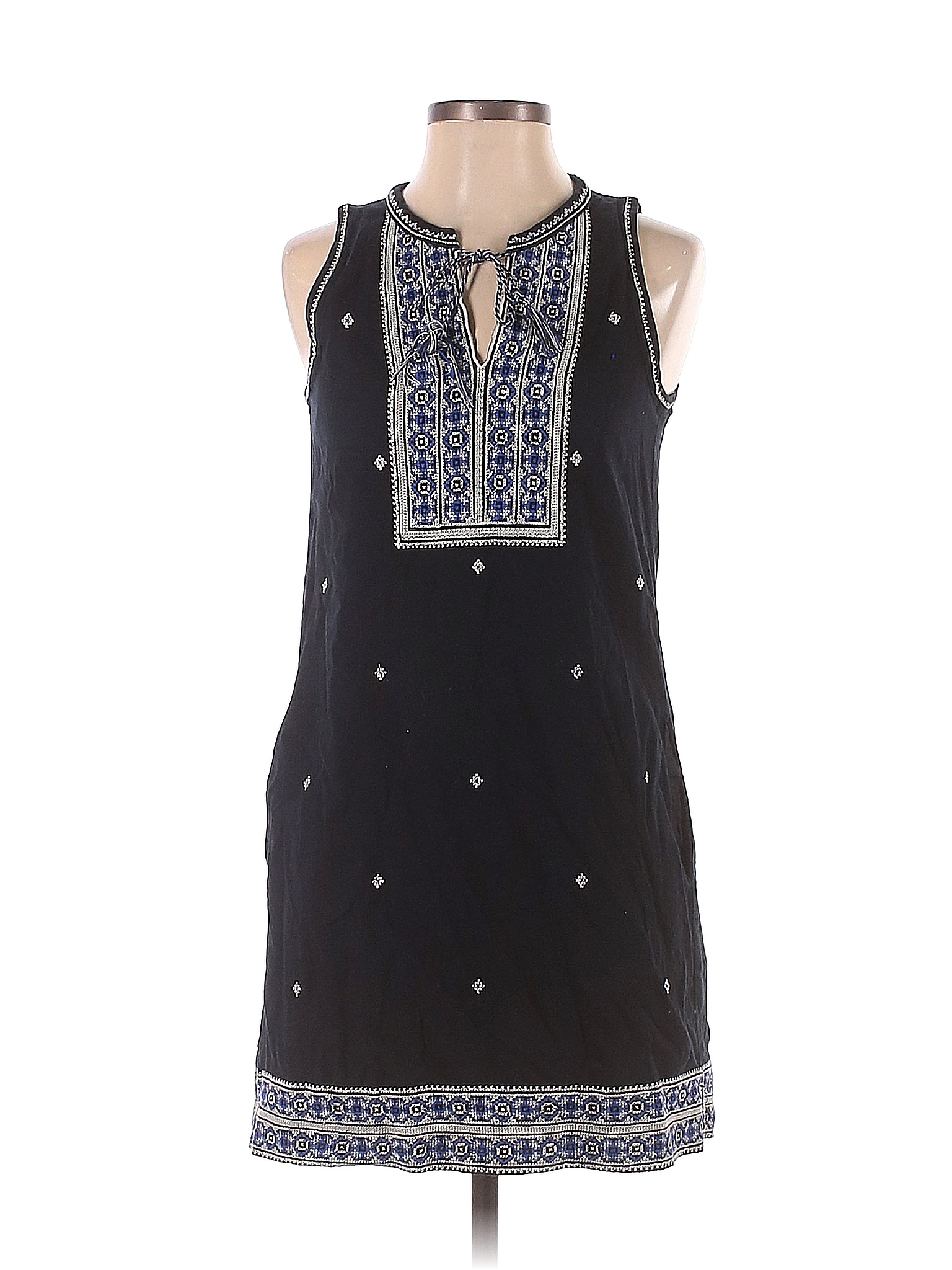 Madewell 100% Cotton Black Casual Dress 