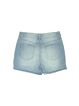 Indigo Blue Denim Shorts (view 2)