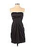 Snap Solid Black Cocktail Dress Size 3 - photo 1